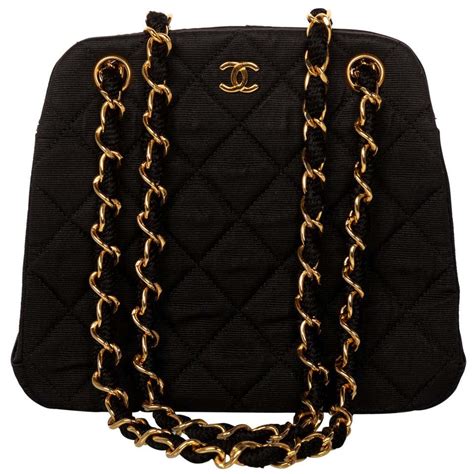 black chanel bag with gold chain|chanel black quilted crossbody bag.